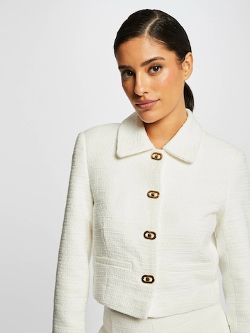 Morgan Blazer in White: front