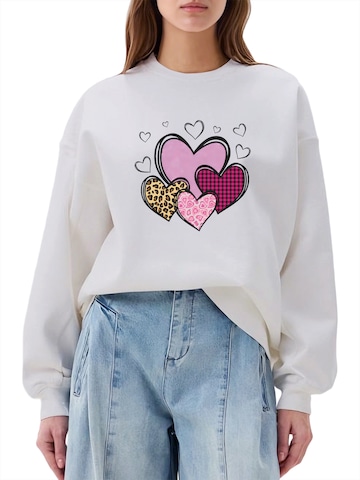 Felpa di GORHEY in bianco: frontale