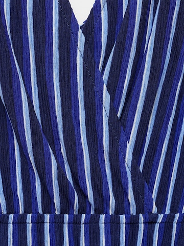 Robes en maille 'POMELO' MANGO en bleu