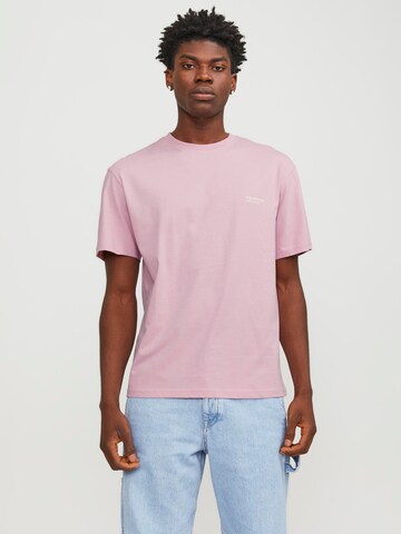 Maglietta 'Vesterbro' di JACK & JONES in rosa: frontale