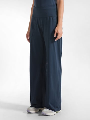 DEHA Wide Leg Hose in Blau: Vorderseite