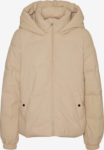 VERO MODA Winter Jacket 'GRETAFIE' in Beige: front