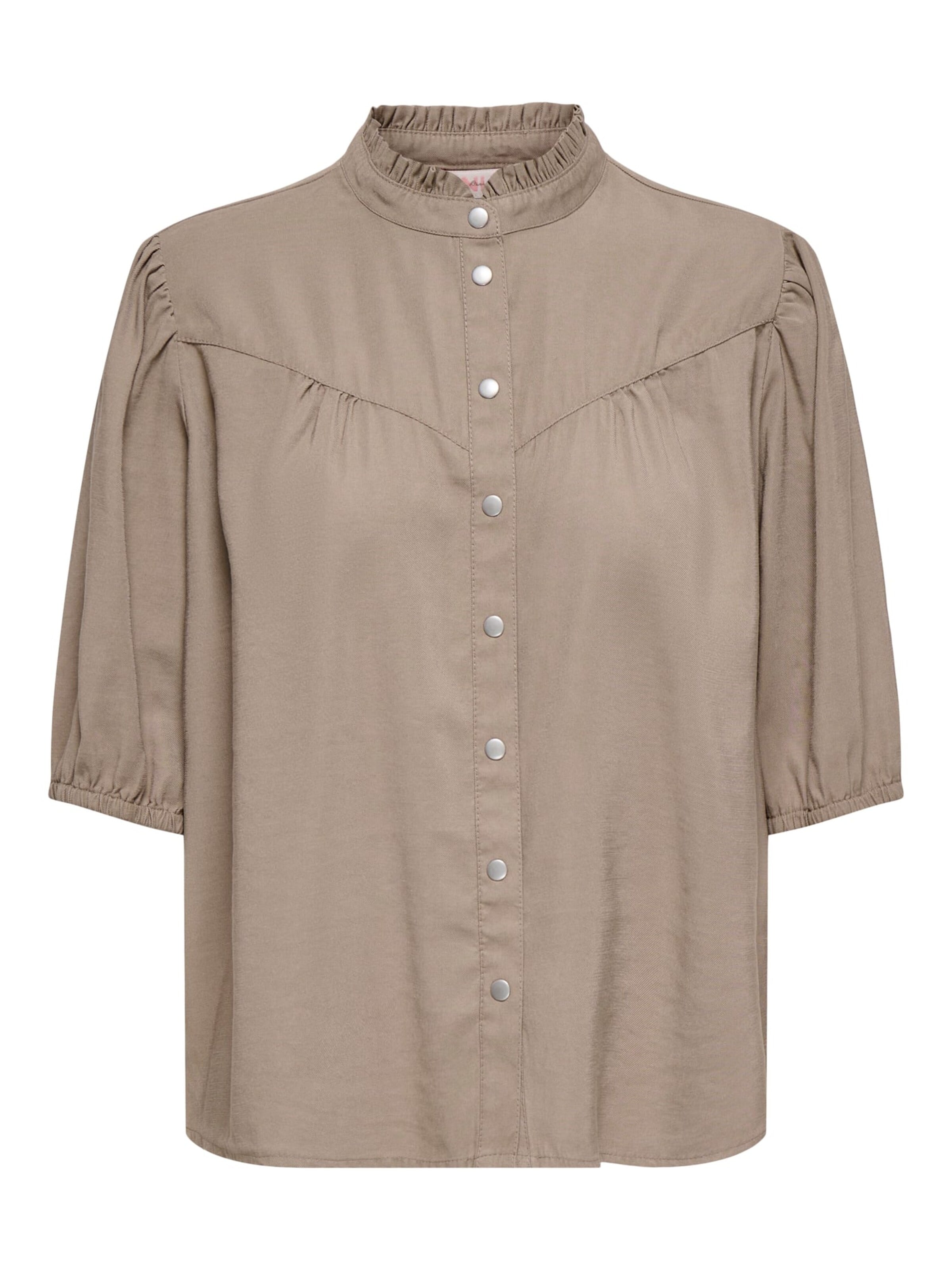 ONLY Blouse 'Aris' in Grijs: voorkant