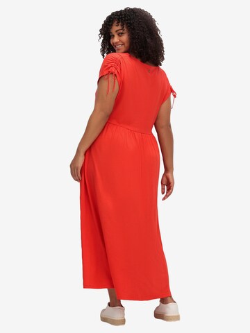 SHEEGO Dress in Red