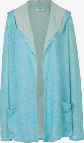 Peter Hahn Knit Cardigan in Blue: front