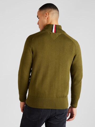 TOMMY HILFIGER Knit cardigan in Green