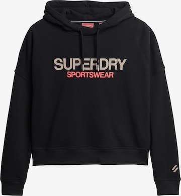 Superdry Sweatshirt in Zwart: voorkant