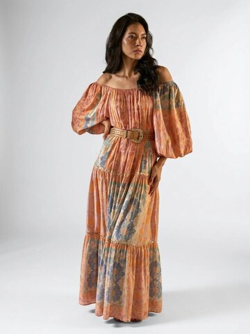 Robe 'Robe Longue Martina' Miss June en mélange de couleurs