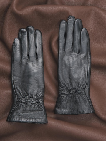 Estro - Guantes con dedos '3327' en negro