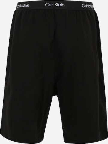 Calvin Klein Underwear سروال البيجاما بلون أسود