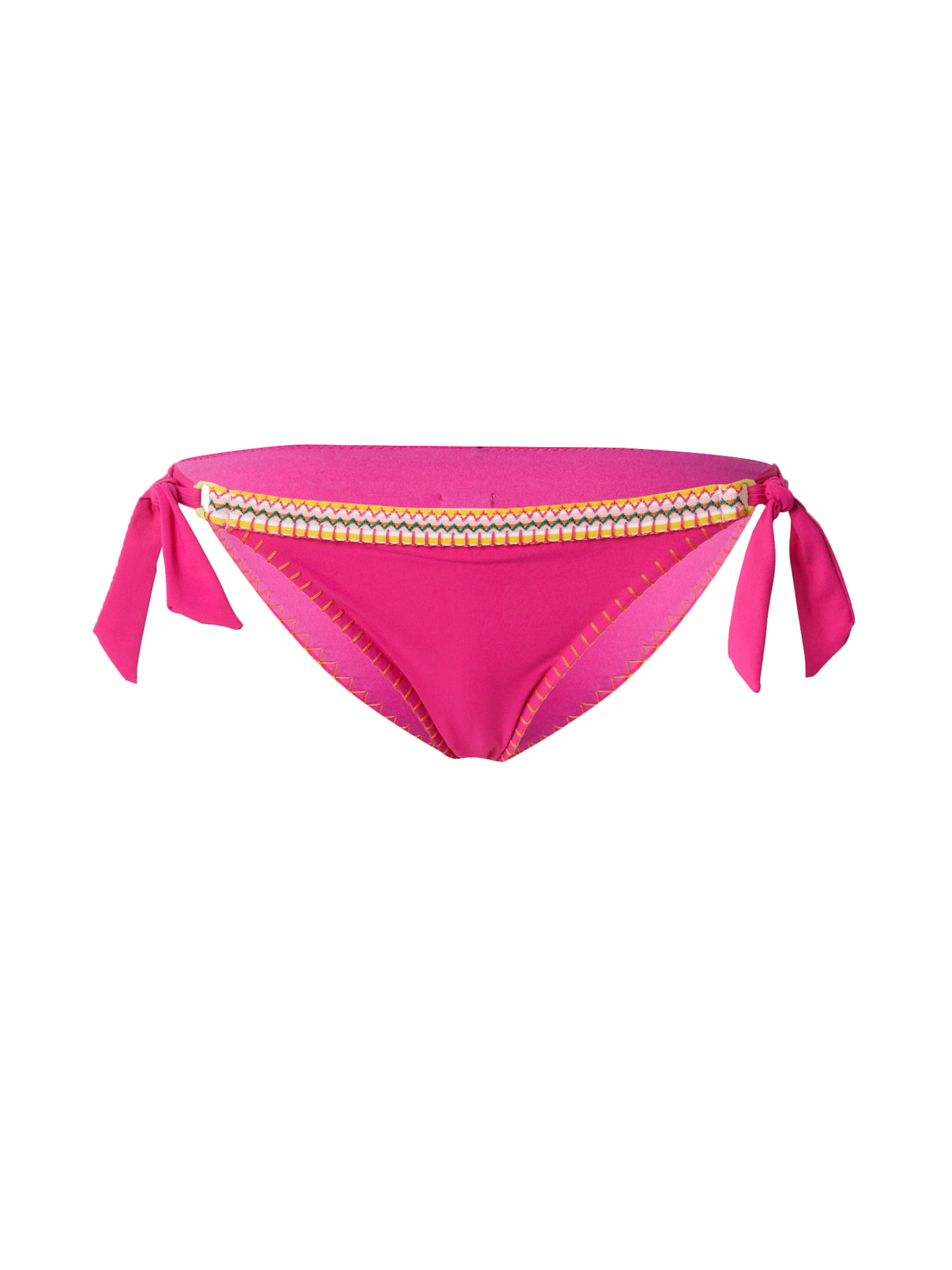 Banana Moon Bas de bikini en S en jaune / orange / rose / blanc, Vue avec produit