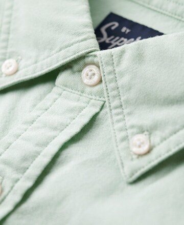 Superdry Regular fit Button Up Shirt in Green