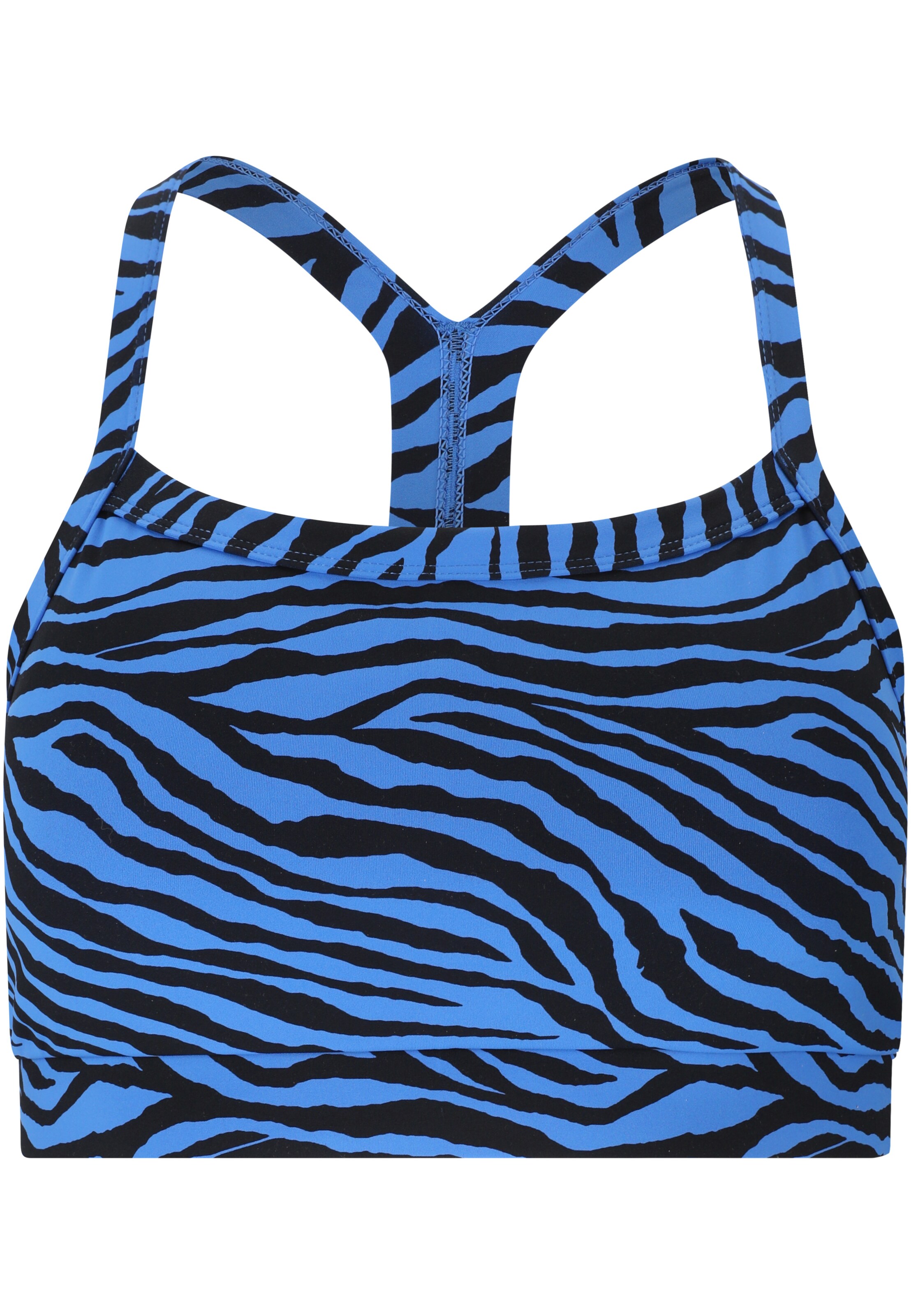 Athlecia Low Support Sports Bra in Blue: front