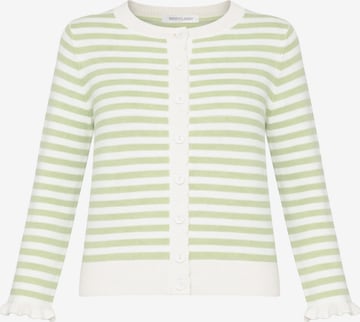 SASSYCLASSY Strickjacke in Grün: Vorderseite