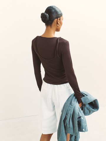 T-shirt Next en marron