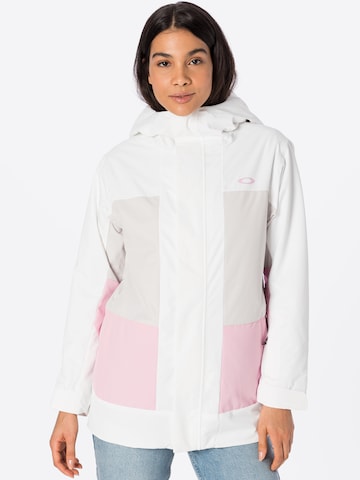 Veste outdoor 'BEAUFORT' OAKLEY en blanc : devant