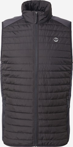 Gilet di JACK & JONES in nero: frontale