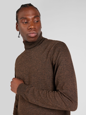 BLEND Sweater in Brown