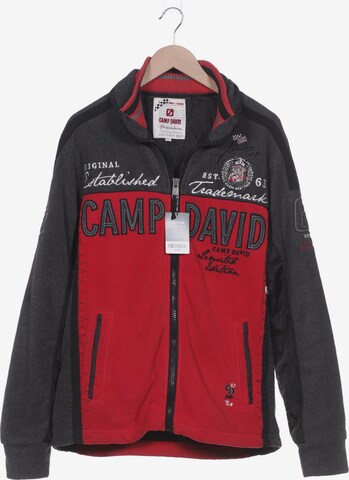 CAMP DAVID Jacket & Coat in XL in Red: front