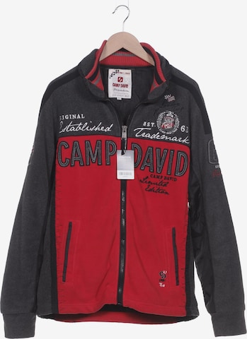 CAMP DAVID Jacket & Coat in XL in Red: front