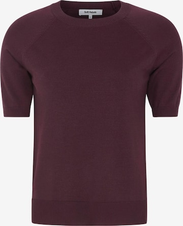 Soft Rebels T-shirt ' SRMarla ' in Rot: Vorderseite