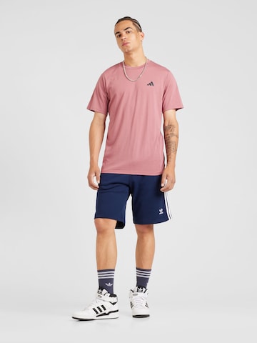 ADIDAS ORIGINALS Loosefit Nadrág 'Adicolor' - kék