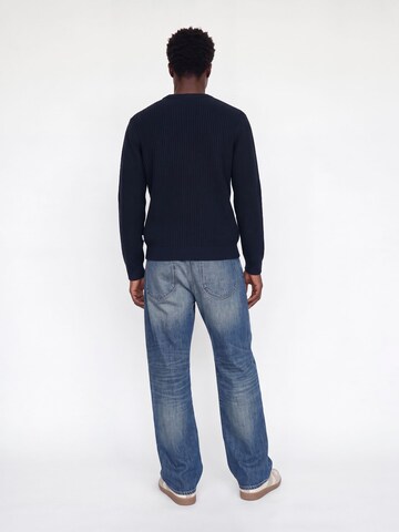 JACK & JONES Sweater 'JJSage' in Blue