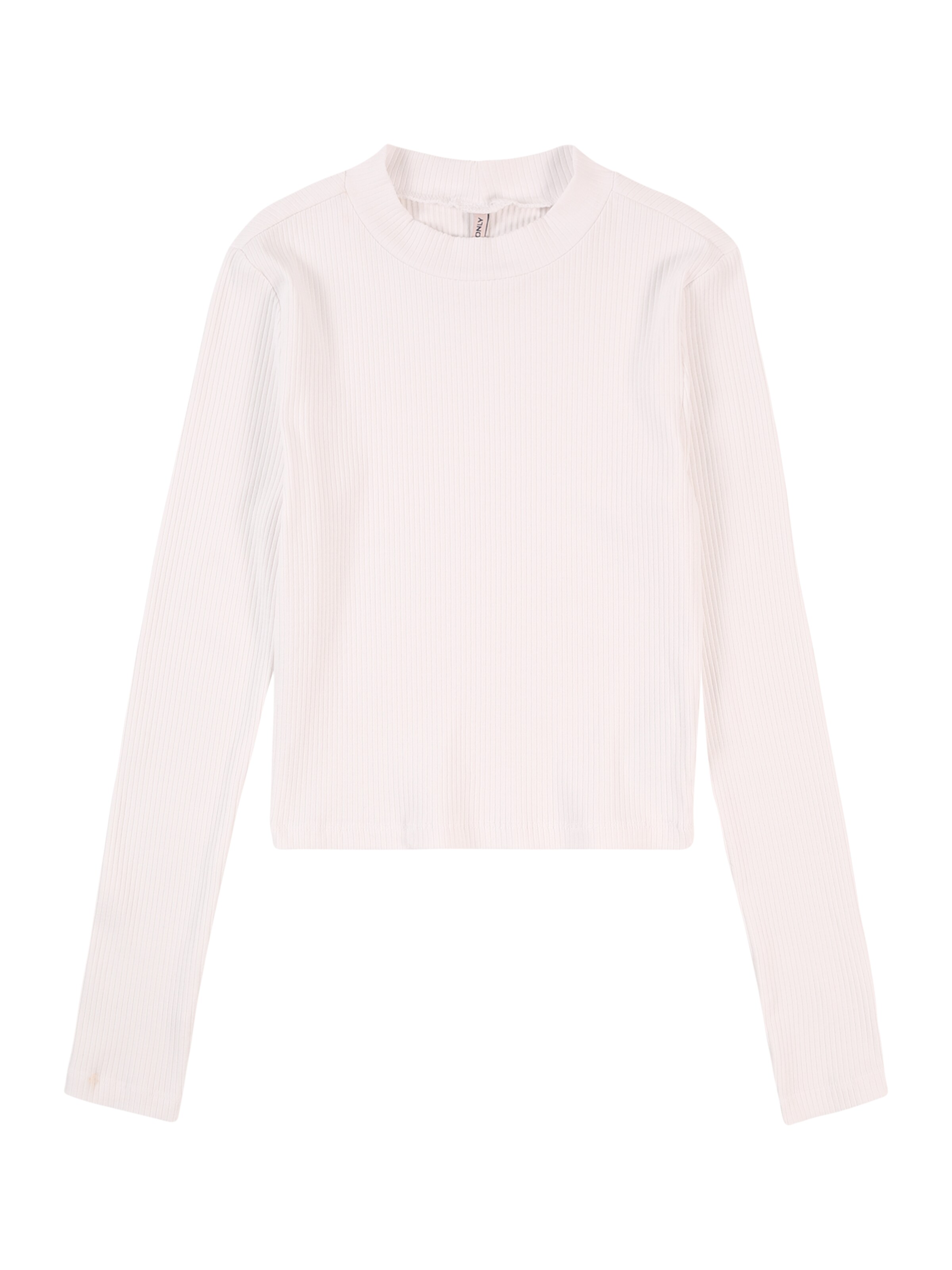 ONLY GIRLS Shirt 'KOGLinea' in Wit: voorkant