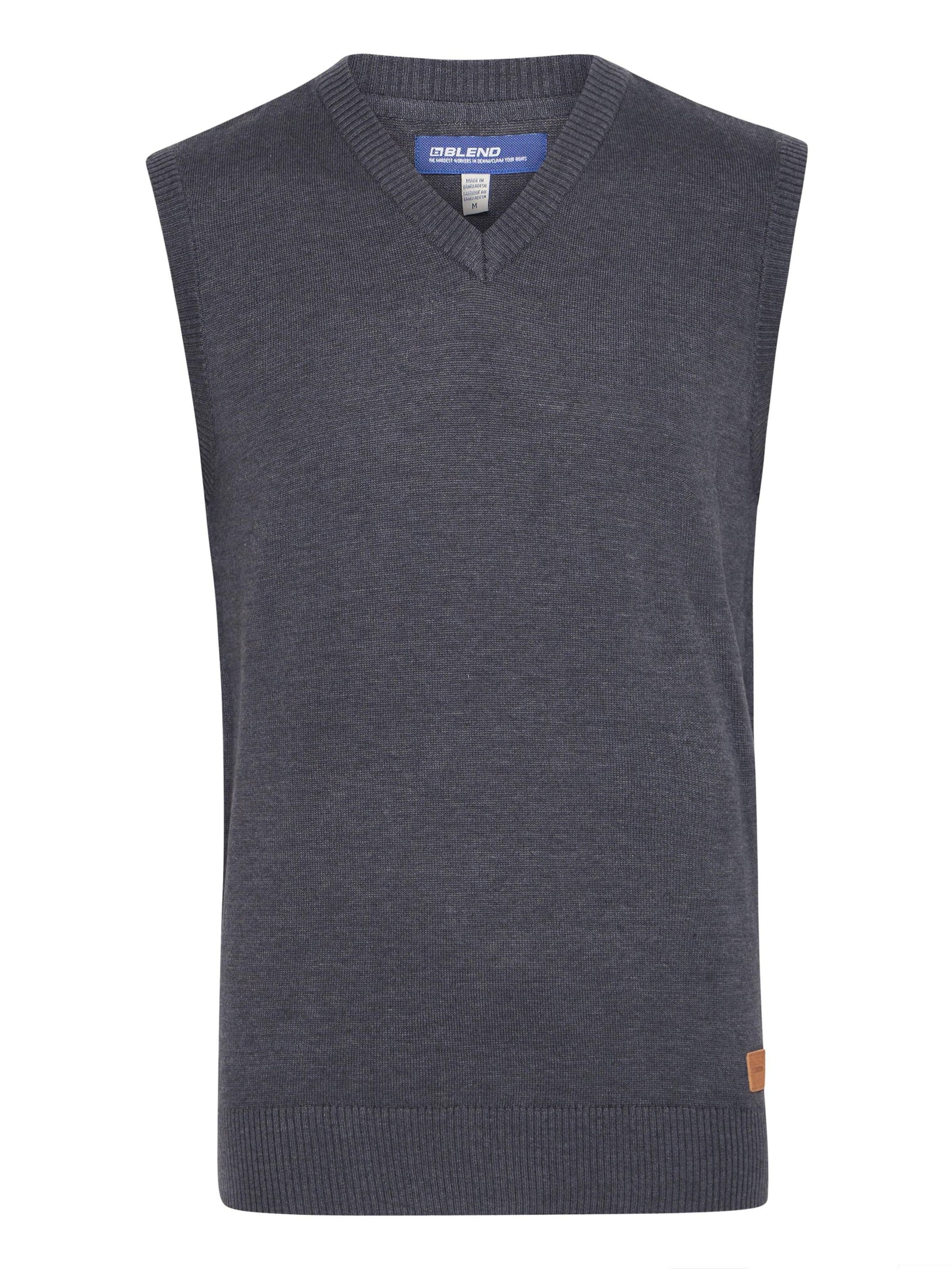 BLEND Pullunder 'Larson' in Blau: Vorderseite