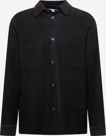 Comfort fit Camicia 'Stay' di WEEKDAY in nero: frontale