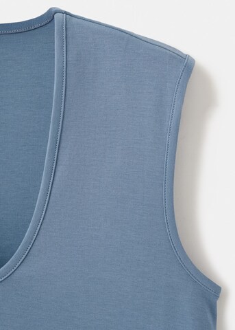 MANGO Nightgown 'Mawin' in Blue