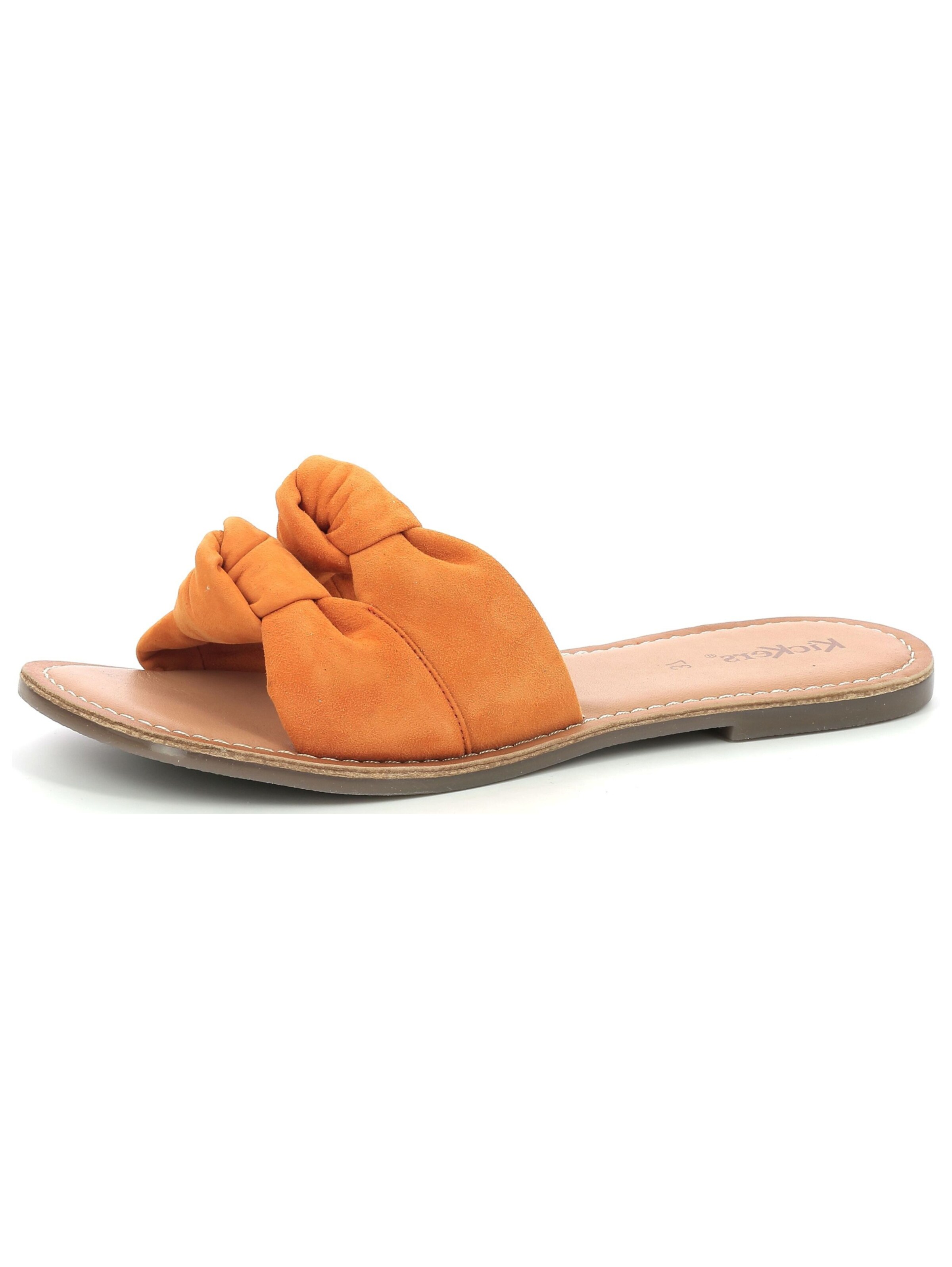 Kickers Muiltjes in Oranje: voorkant