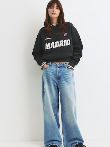 Pull&Bear Collegepaita 'MADRID' värissä harmaa