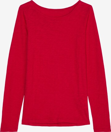 T-shirt Marc O'Polo en rouge : devant