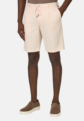 Regular Pantalon Boggi Milano en rose : devant