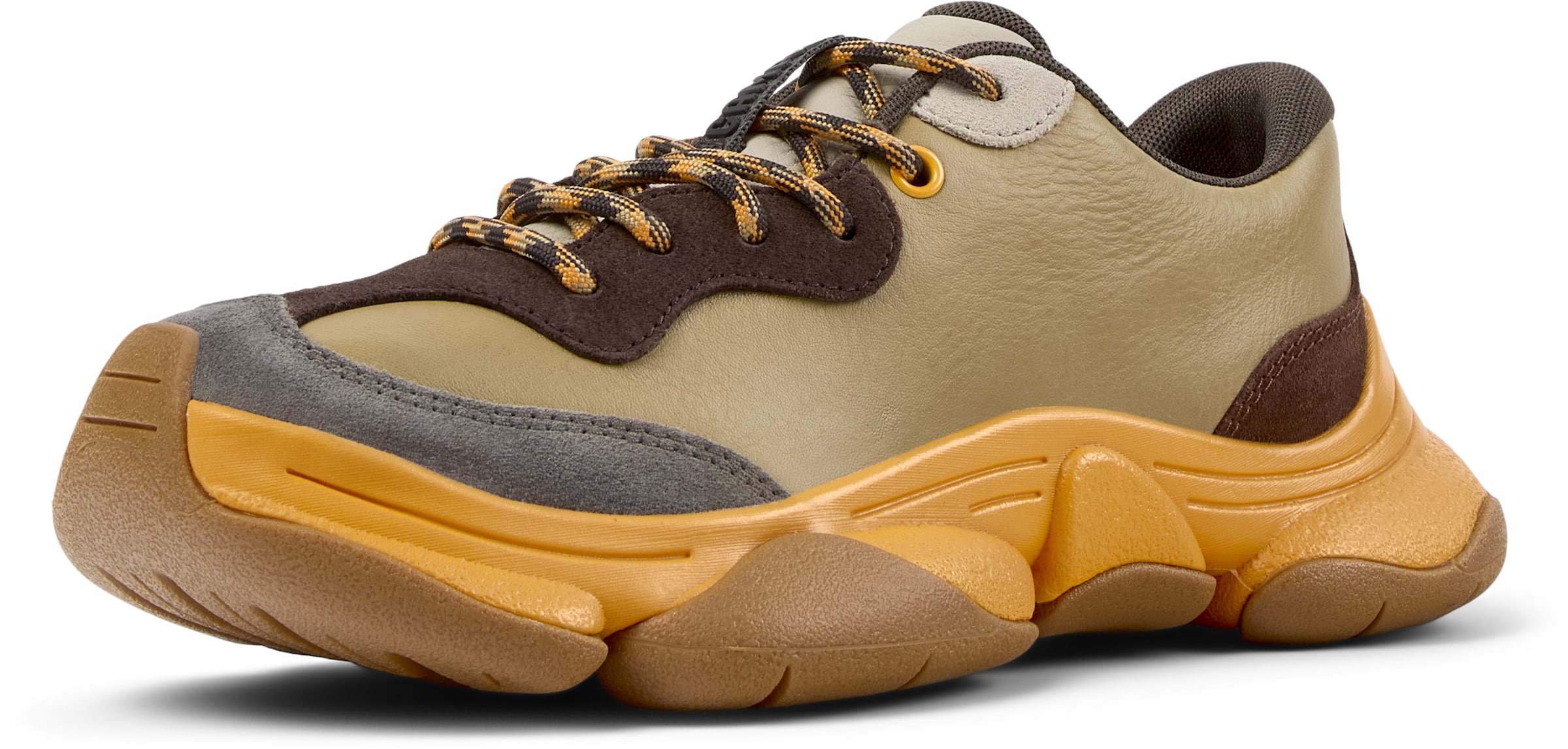 CAMPER Sneakers laag 'Karst 2' in Bruin: voorkant