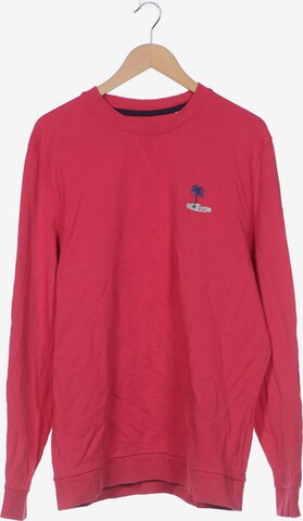 ESPRIT Sweatshirt & Zip-Up Hoodie in XL in Pink: front