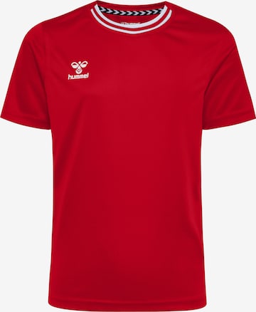 Hummel Functioneel shirt in Rood: voorkant