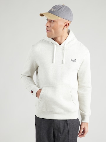 Bluză de molton 'ESSENTIAL' de la Superdry & Co pe gri: față