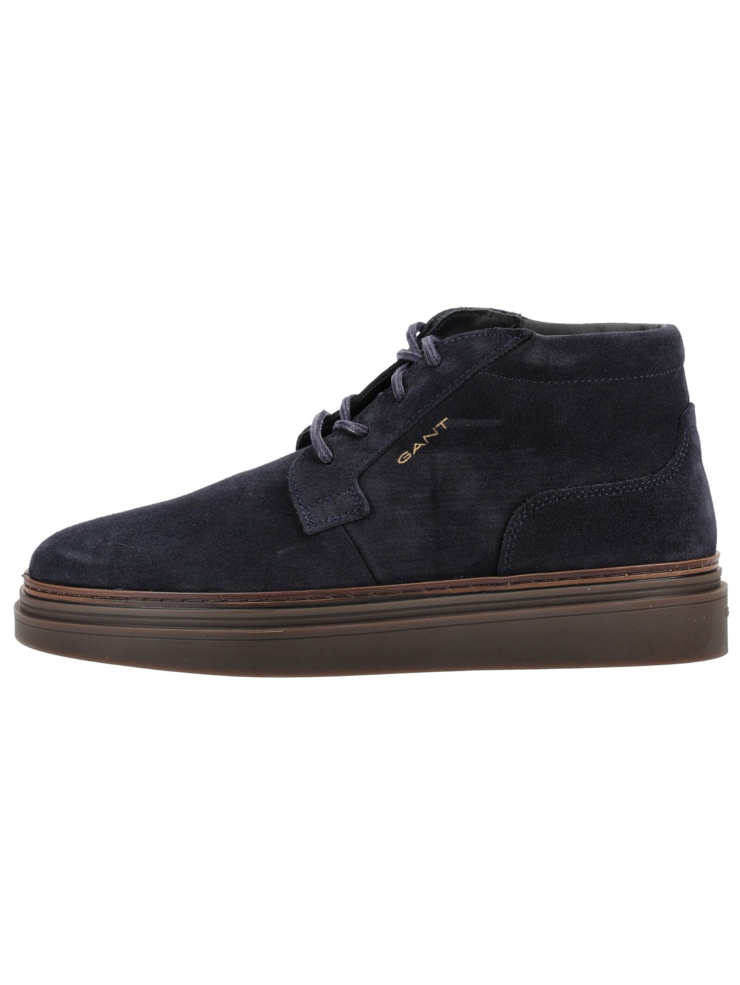 GANT Lace-up boots 'Kinzoon' in Blue: side