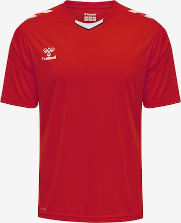 Hummel - Camiseta funcional en rojo: frente