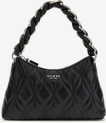Borsa a spalla di GUESS in nero: frontale