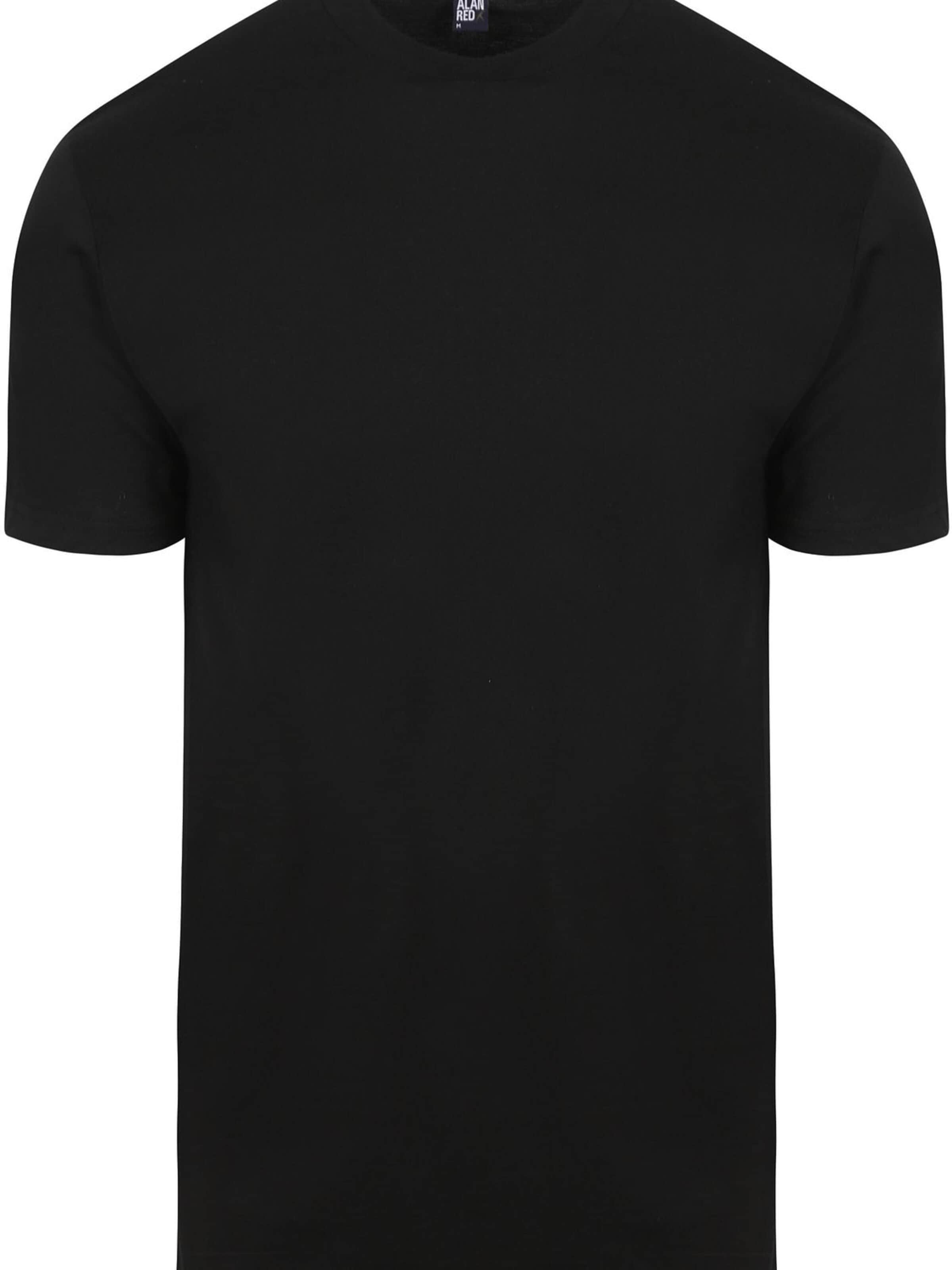 alan red Shirt 'Virginia' in Black: front