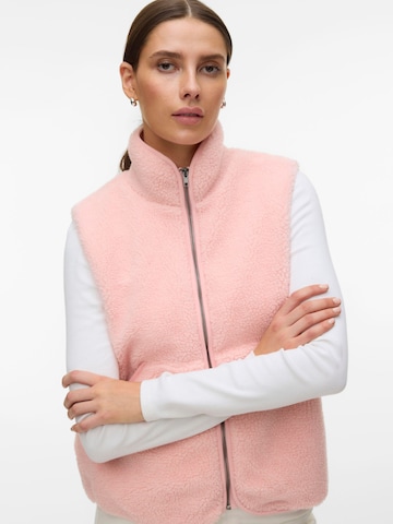Gilet 'VMJosefine' VERO MODA en rose : devant