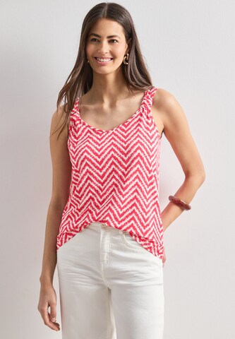 STREET ONE Top in Rot: Vorderseite