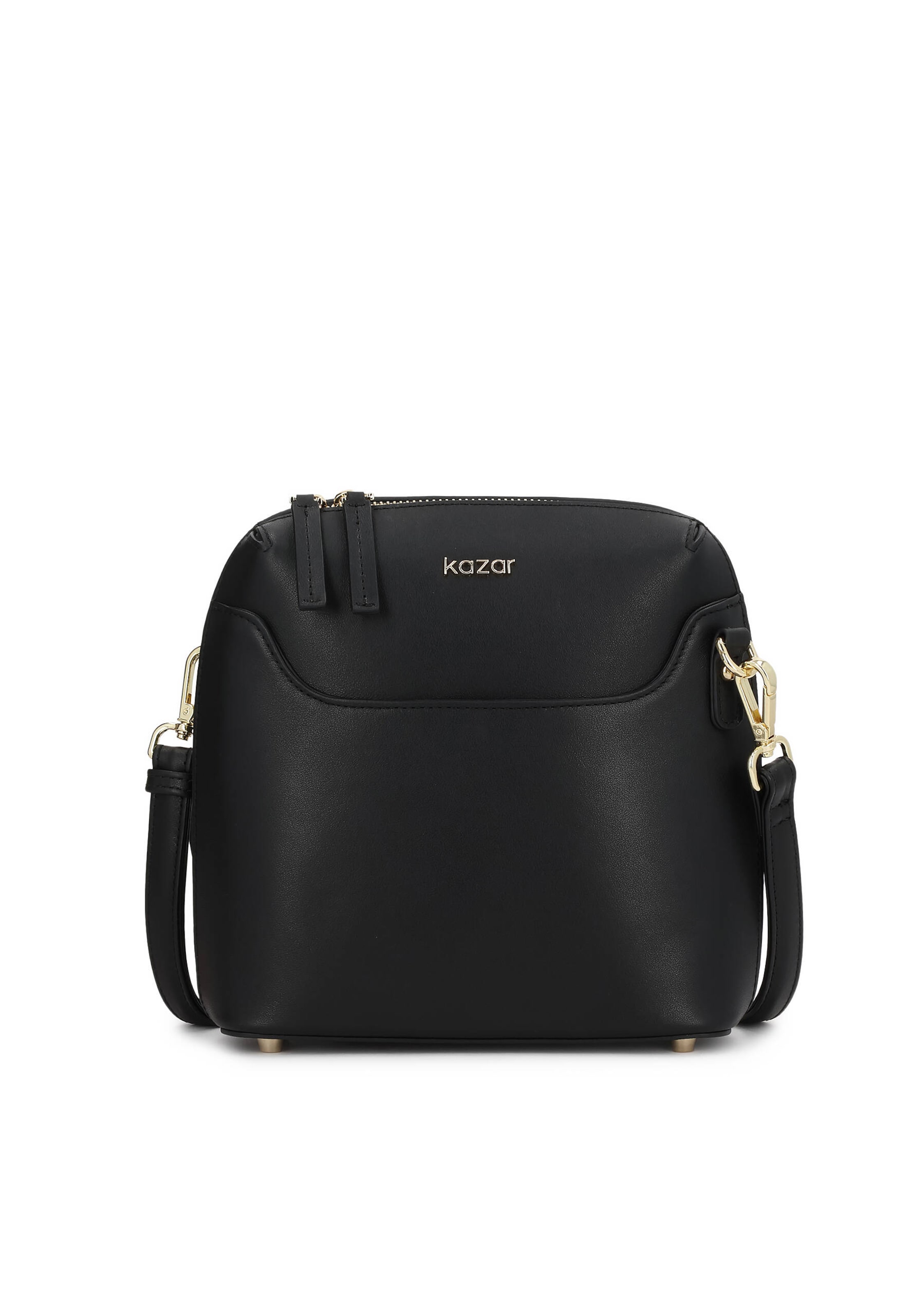 Kazar - Bolso de mano en negro: frente