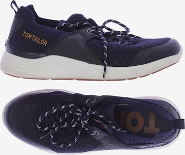 TOM TAILOR Sneakers & Trainers in 42 in Blue: front