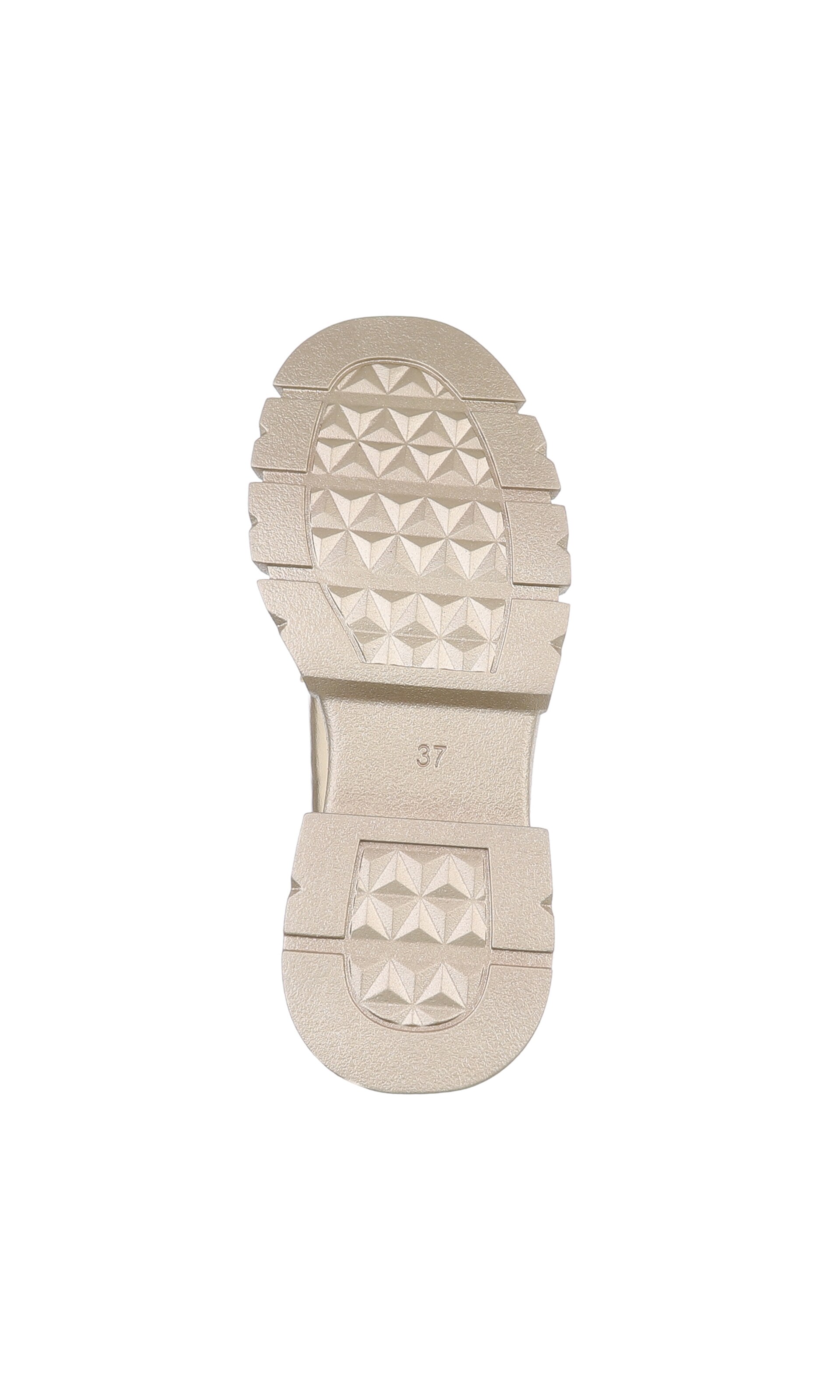 Ital-Design Classic Flats in Gold