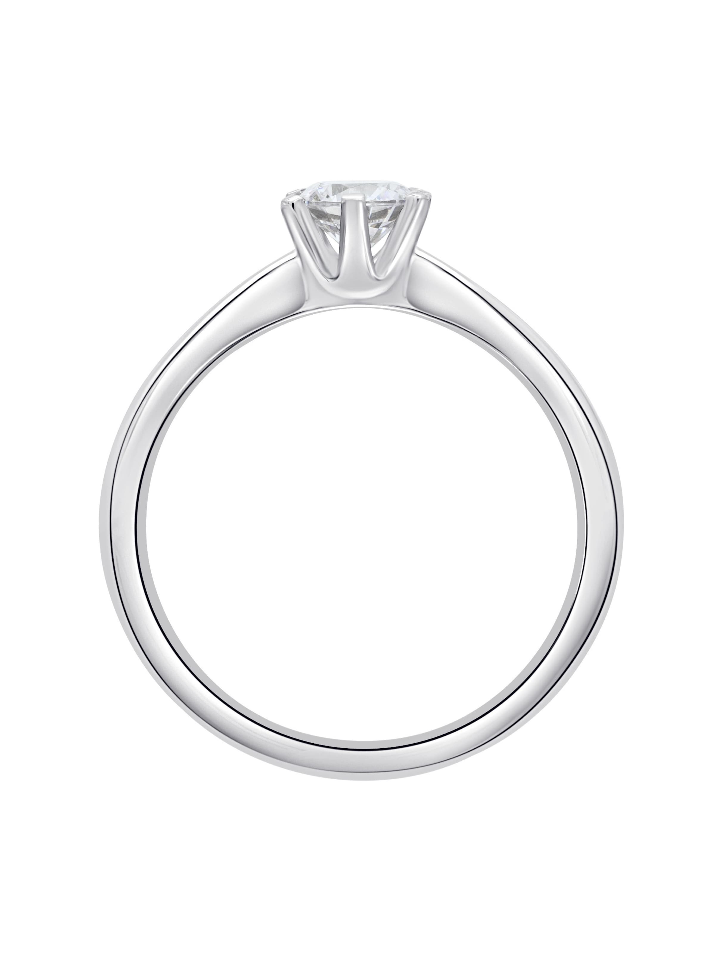 ONE ELEMENT Ring '6er Krappe' in Silber