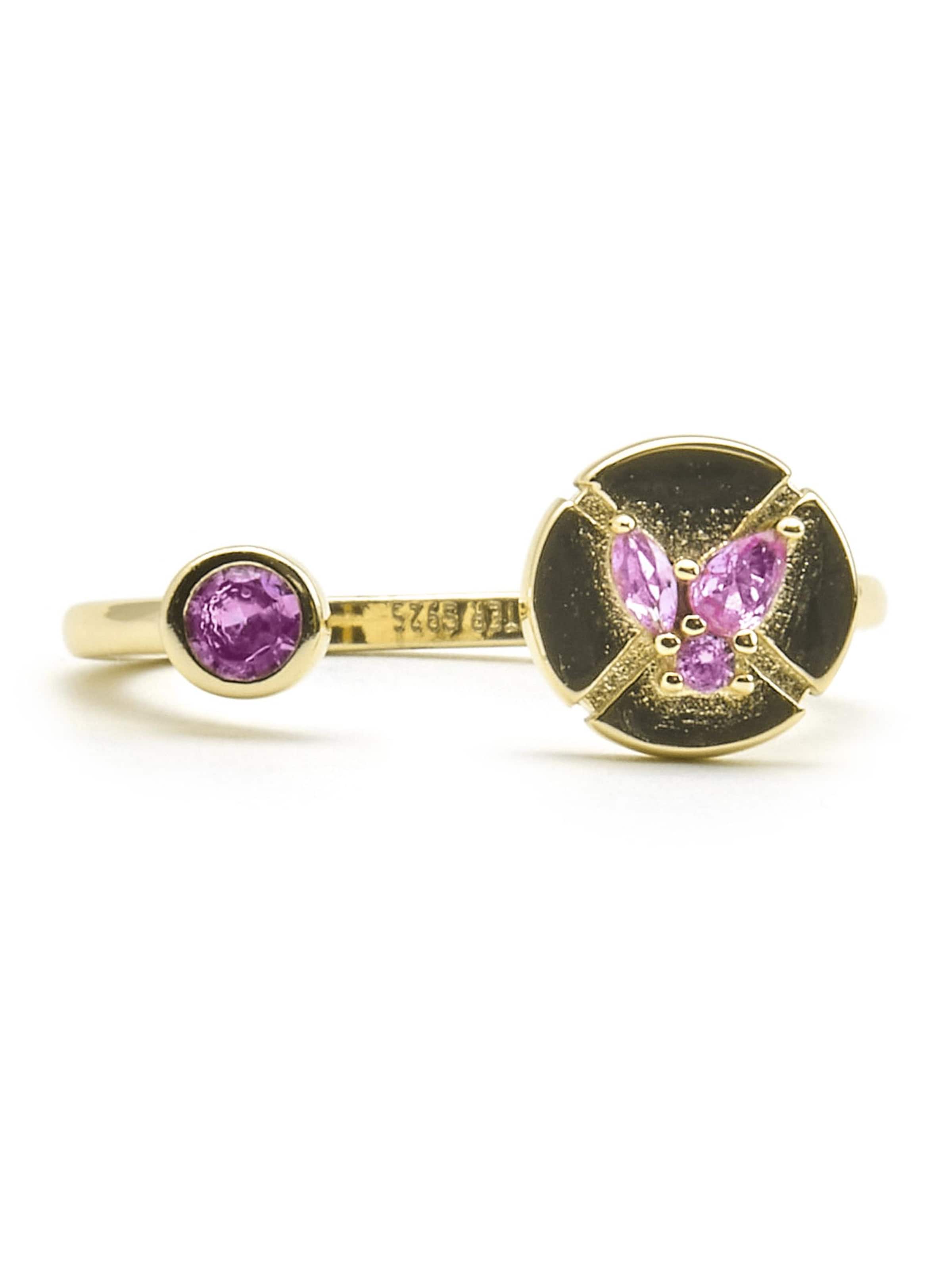 Bague 'Ufore' Luxenter en rose